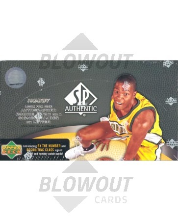 2007/08 Upper Deck SP Authentic Basketball Hobby 12 Box Case