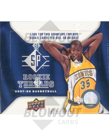 2007/08 Upper Deck SP Rookie Threads Basketball Hob 10 Box Case