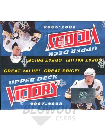 2007/08 Upper Deck Victory Hockey 20 Box Case