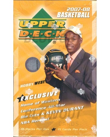 2007/08 Upper Deck Series 1 West Basketball Hobby Box