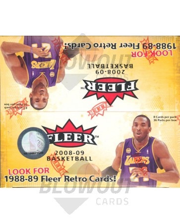 2008/09 Fleer Basketball Retail Box