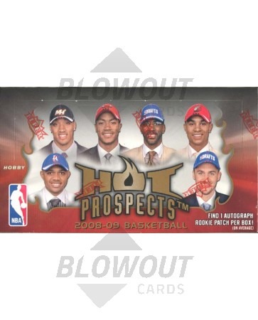2008/09 Fleer Hot Prospects Basketball Hobby 16 Box Case