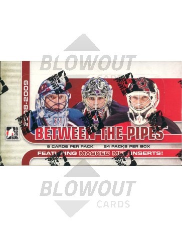 2008/09 In The Game (ITG) Between the Pipes Hockey Box