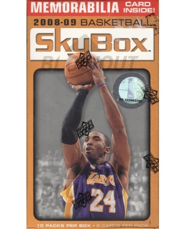 2008/09 Upper Deck Skybox Basketball Blaster Box