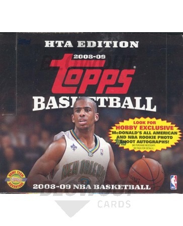 2008/09 Topps Basketball Jumbo HTA Box