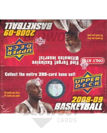2008/09 Upper Deck Basketball Retail 20 Box Case