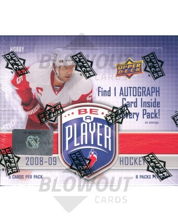 2008/09 Upper Deck Be A Player Signature BAP Hockey Box