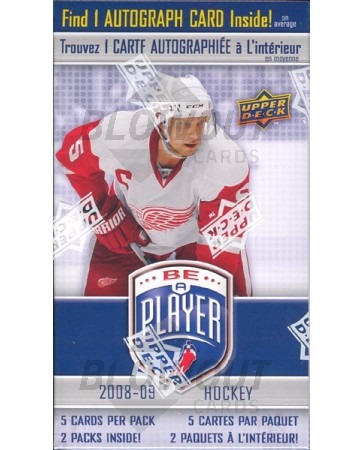 2008/09 Upper Deck Be A Player BAP Hockey Blaster 20 Box Case