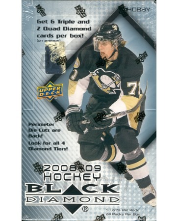 2008/09 Upper Deck Black Diamond Hockey Hobby Box