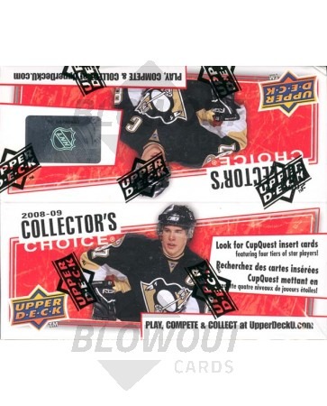 2008/09 Upper Deck Collector's Choice Hockey 20 Box Case