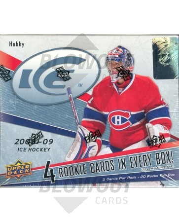 2008/09 Upper Deck Ice Hockey Hobby Box