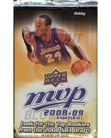 2008/09 Upper Deck MVP Basketball Hobby Pack