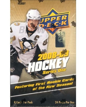 2008/09 Upper Deck Series 1 Hockey Hobby 12 Box Case