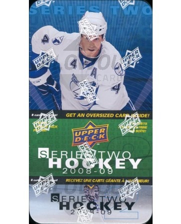 2008/09 Upper Deck Series 2 Hockey Retail Box/Tin