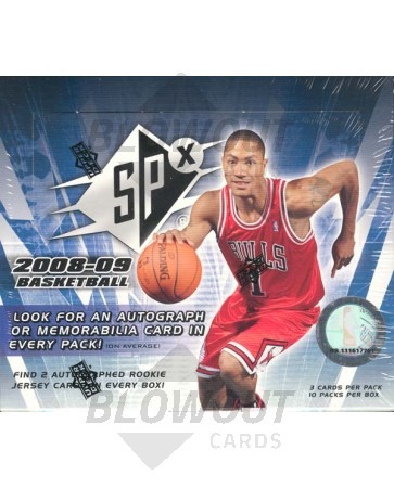 2008/09 Upper Deck SPx Basketball Hobby Box