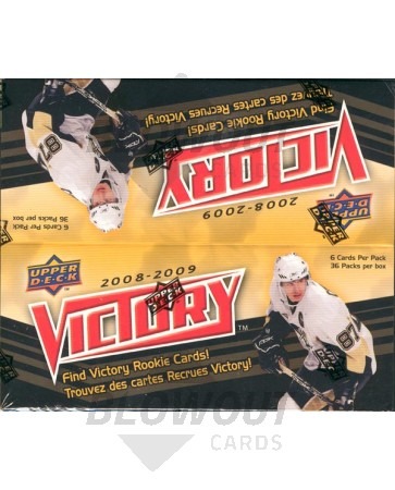 2008/09 Upper Deck Victory Hockey 20 Box Case