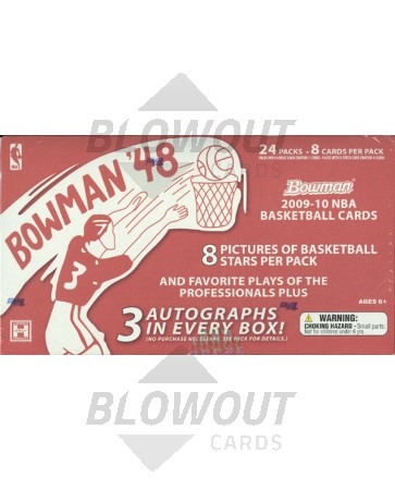 2009/10 Bowman '48 Basketball Hobby Box