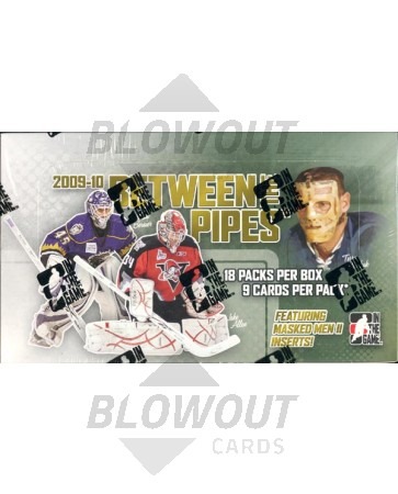 2009/10 In The Game (ITG) Between the Pipes Hockey Box