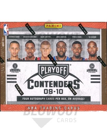 2009/10 Playoff Contenders Basketball Hobby Box