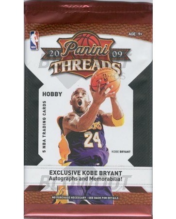 2009/10 Panini Threads Basketball Hobby Pack