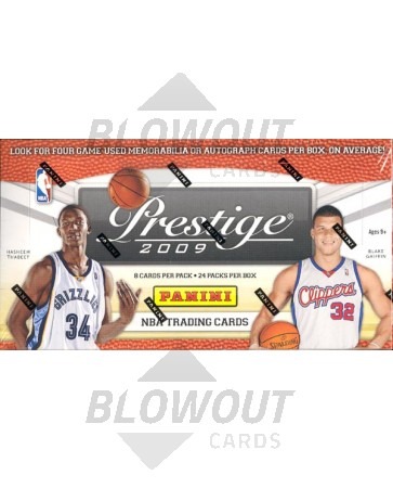 2009/10 Panini Prestige Basketball Hobby 12 Box Case