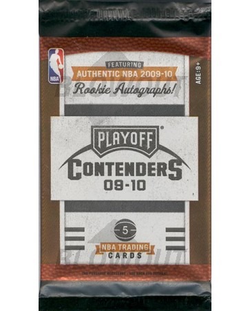 2009/10 Playoff Contenders Basketball Hobby Pack