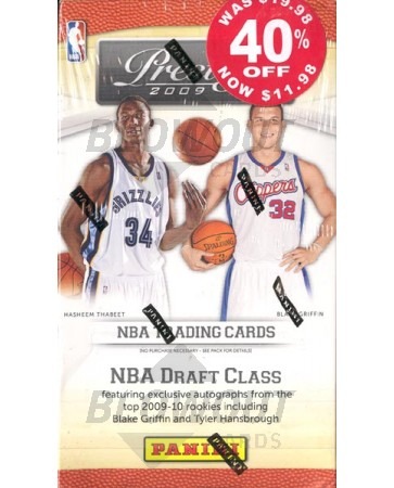 2009/10 Panini Prestige Basketball Blaster 20 Box Lot