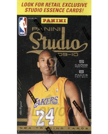 2009/10 Panini Studio Basketball Blaster Box