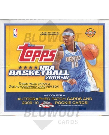 2009/10 Topps Basketball Jumbo HTA Box