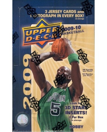 2009/10 Upper Deck Basketball Hobby 12 Box Case
