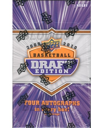 2009/10 Upper Deck Draft Edition Basketball Hobby 12 Box Case