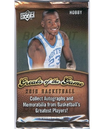 2009/10 Upper Deck Greats of the Game Basketball Pack