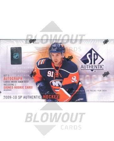 2009/10 Upper Deck SP Authentic Hockey Hobby 12 Box Case