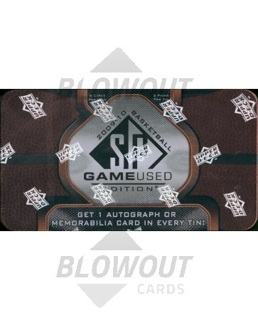 2009/10 Upper Deck SP Game Used Basketball Retail Box