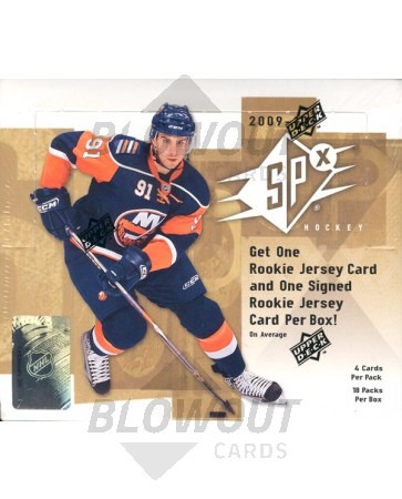 2009/10 Upper Deck SPx Hockey Hobby 14 Box Case