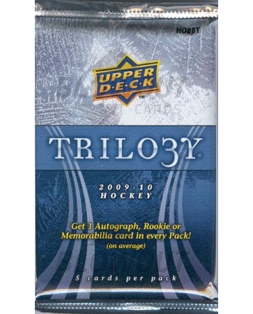2009/10 Upper Deck Trilogy Hockey Hobby Pack