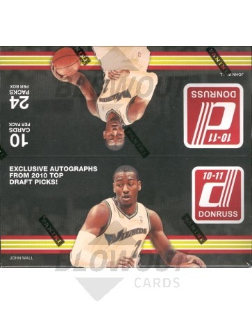 2010/11 Donruss Basketball Retail Box
