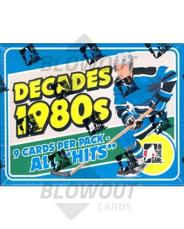 2010/11 In The Game ITG Decades - 1980's Hockey Box