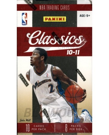 2010/11 Panini Classics Basketball Blaster 10 Box Lot