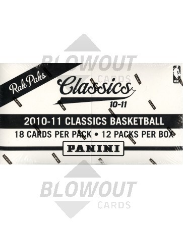 2010/11 Panini Classics Basketball Rak Pak 20 Box Case