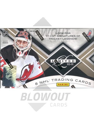 2010/11 Panini Limited Hockey Hobby 15 Box Case