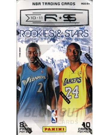 2010/11 Panini Rookies & Stars Basketball Blaster 10 Box Lot