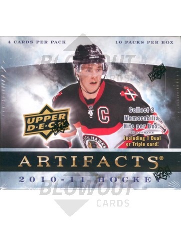 2010/11 Upper Deck Artifacts Hockey Hobby 16 Box Case