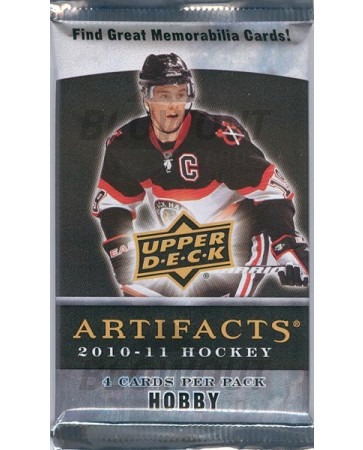 2010/11 Upper Deck Artifacts Hockey Hobby Pack