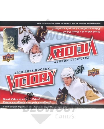 2010/11 Upper Deck Victory Hockey Box