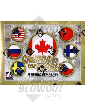 2011 In The Game ITG Canada vs The World Hockey 10 Box Case