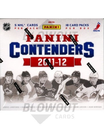 2011/12 Panini Contenders Hockey Hobby Box