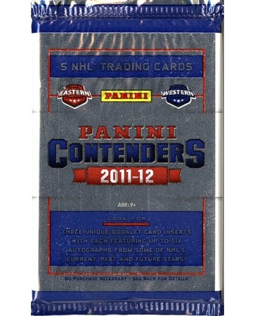 2011/12 Panini Contenders Hockey Hobby Pack