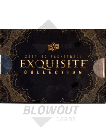 2011/12 Upper Deck Exquisite Collection Basketball 3 Box Case