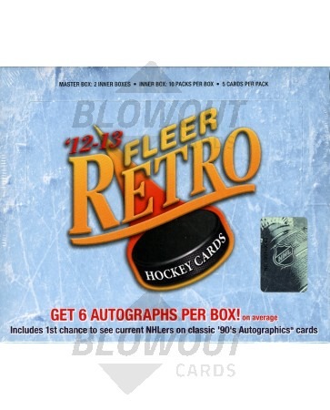 2012/13 Fleer Retro Hockey Hobby Box